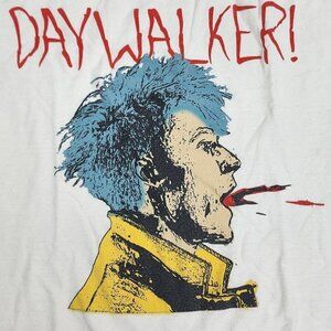 Machine Gun Kelly Hot Topic “DAYWALKER”  White Cotton T Shirt, Men's Medium